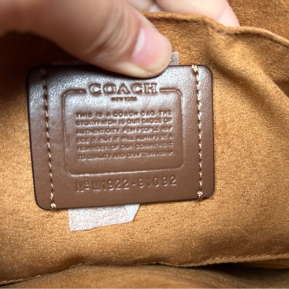 Coach Beige And Multicolor Patchwork Shoulder Bag - image 4